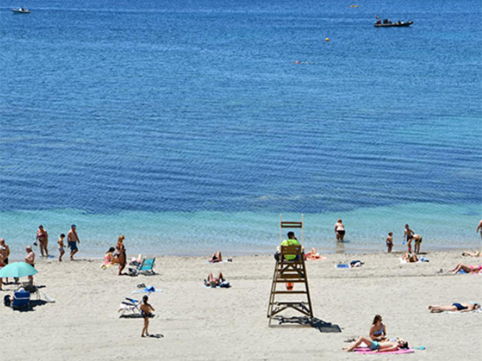 Playa de Ceuta.
